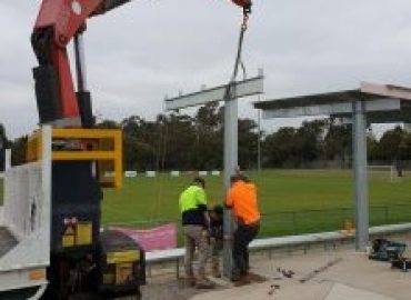 Crane work done by Righton