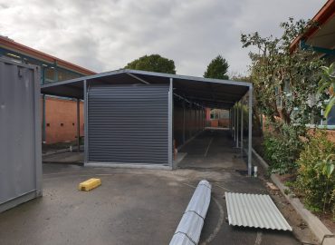 Outdoor Locker Bay for schools