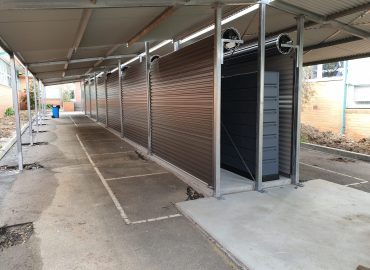 Outdoor Locker Bay for schools