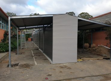 Outdoor Locker Bay for schools